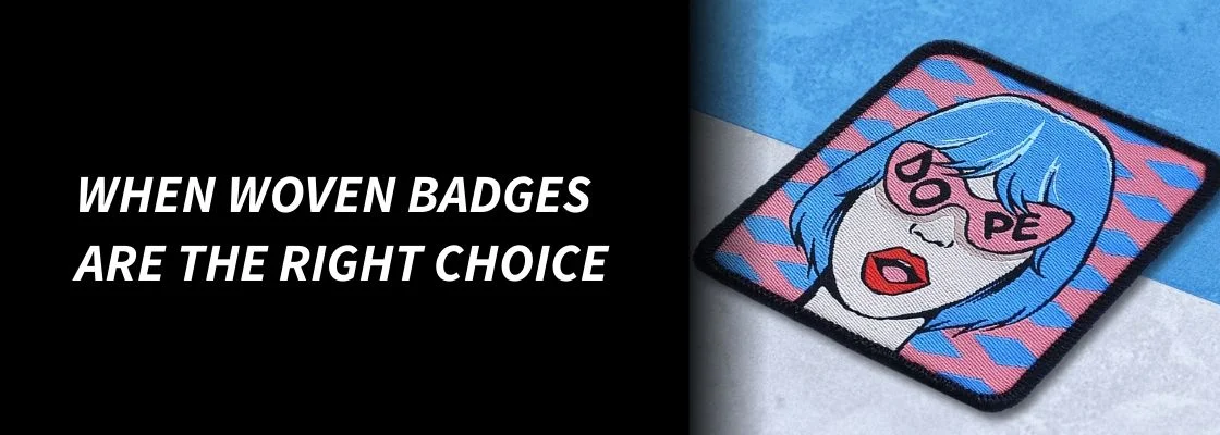 When Woven Badges Are the Right Choice
