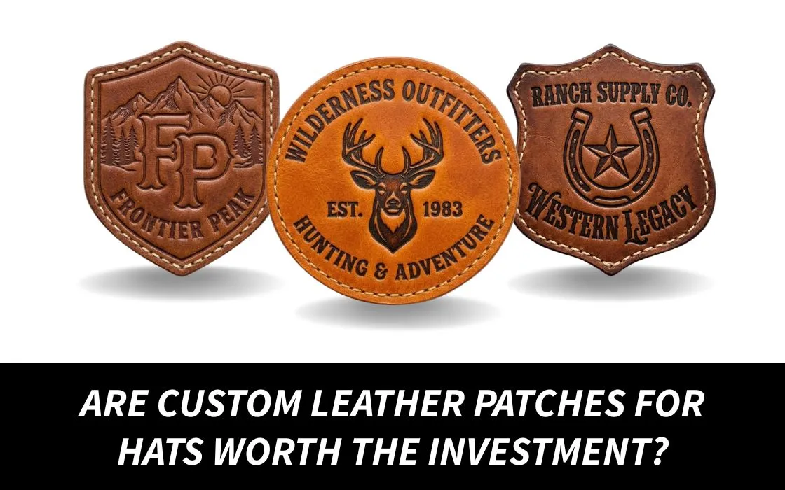 Are Custom Leather Patches for Hats Worth the Investment