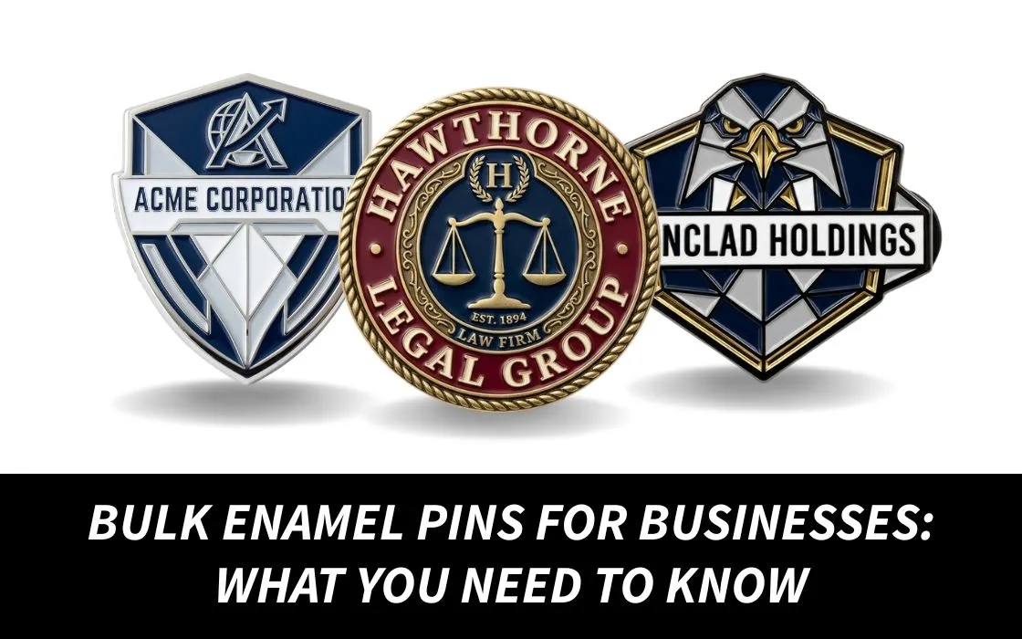 Bulk Enamel Pins for Businesses_ What You Need to Know