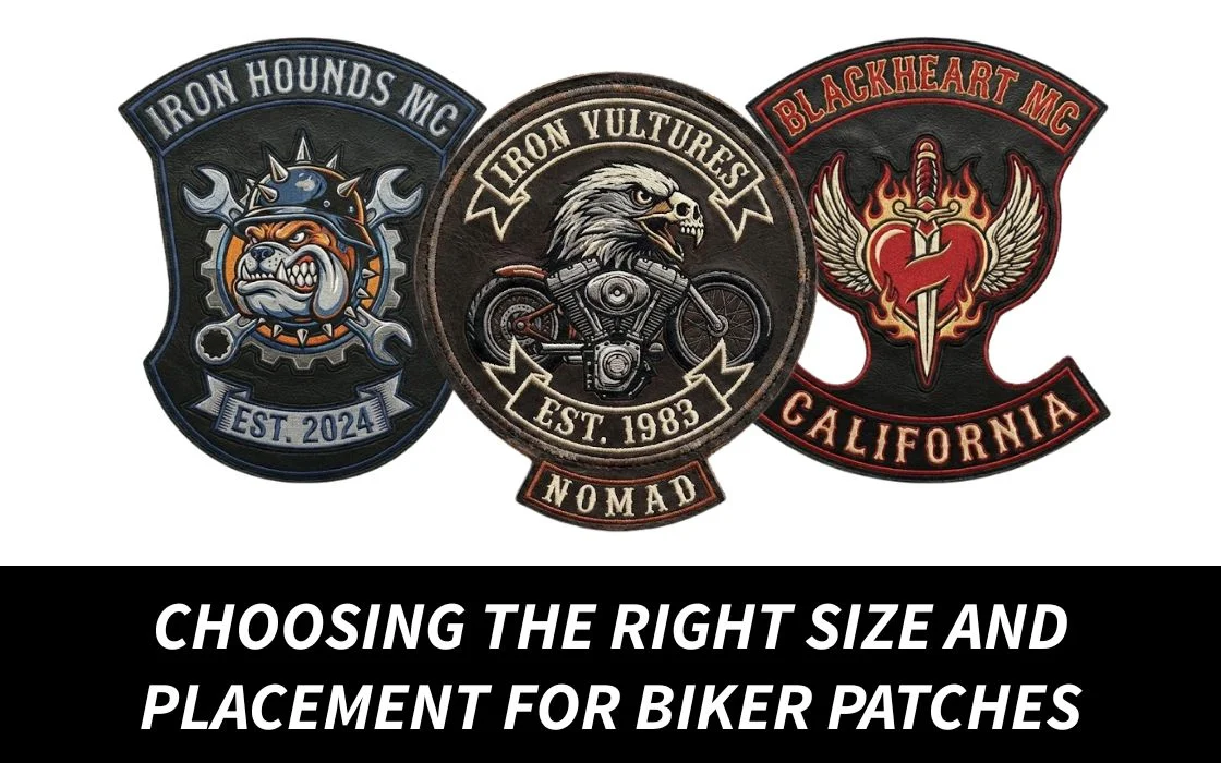 Choosing the Right Size and Placement for Biker Patches