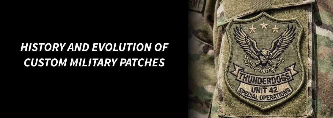 History and Evolution of Custom Military Patches
