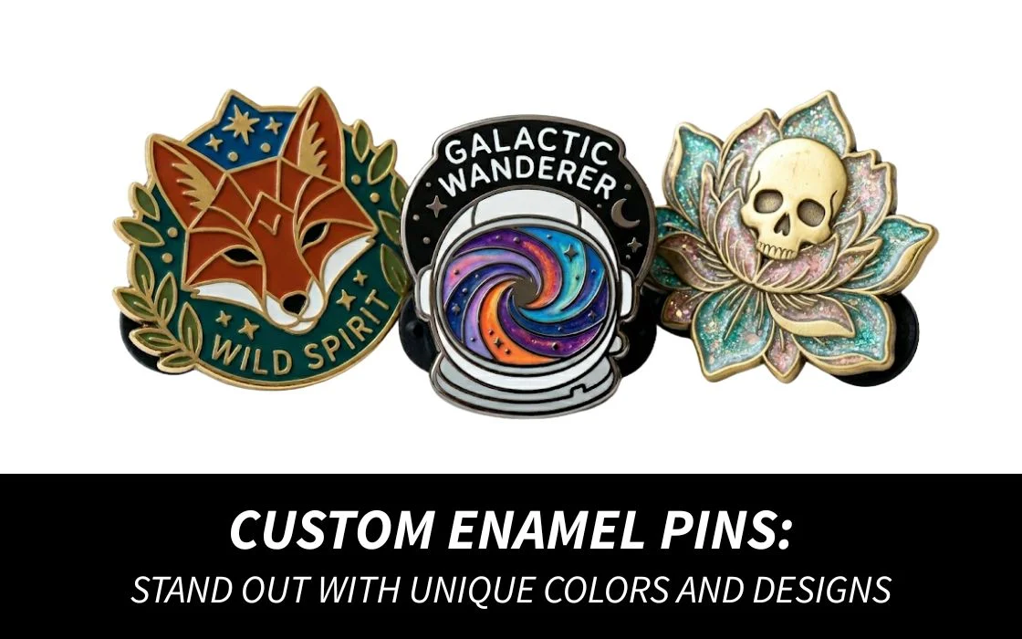 Custom Enamel Pins_ Stand Out with Unique Colors and Designs