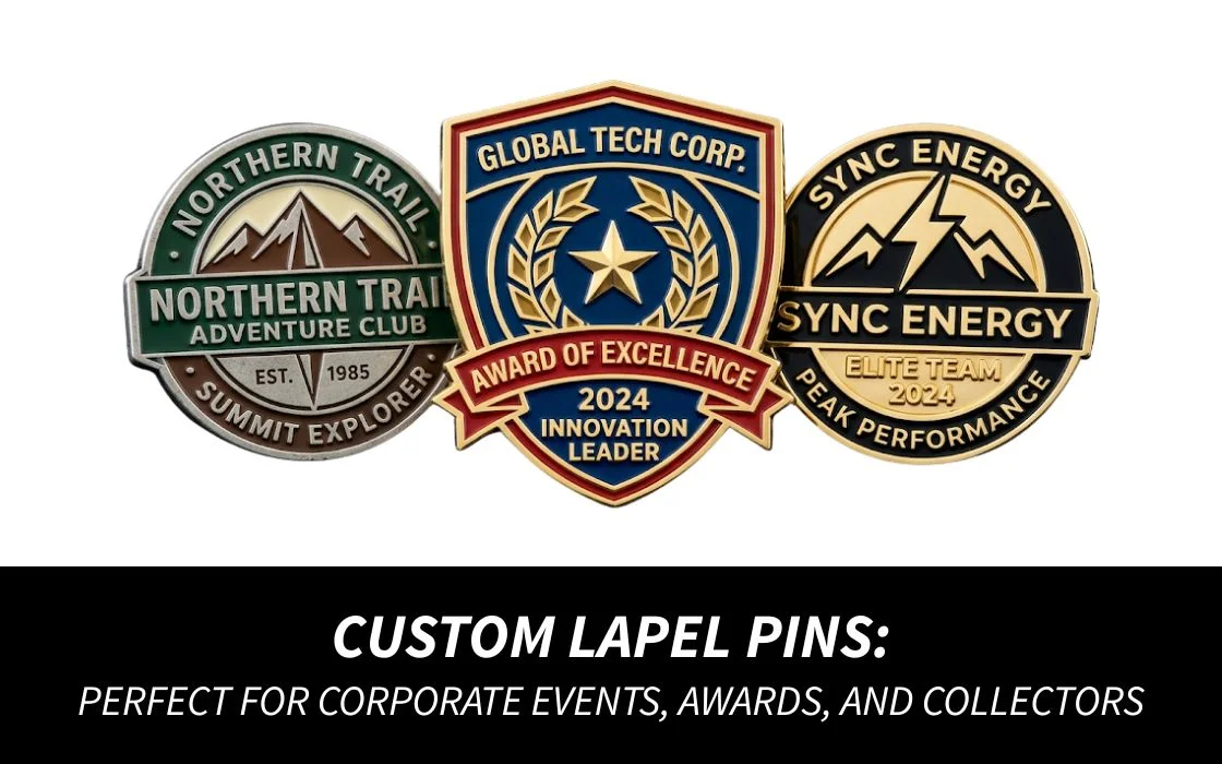 Custom Lapel Pins_ Perfect for Corporate Events, Awards, and Collectors