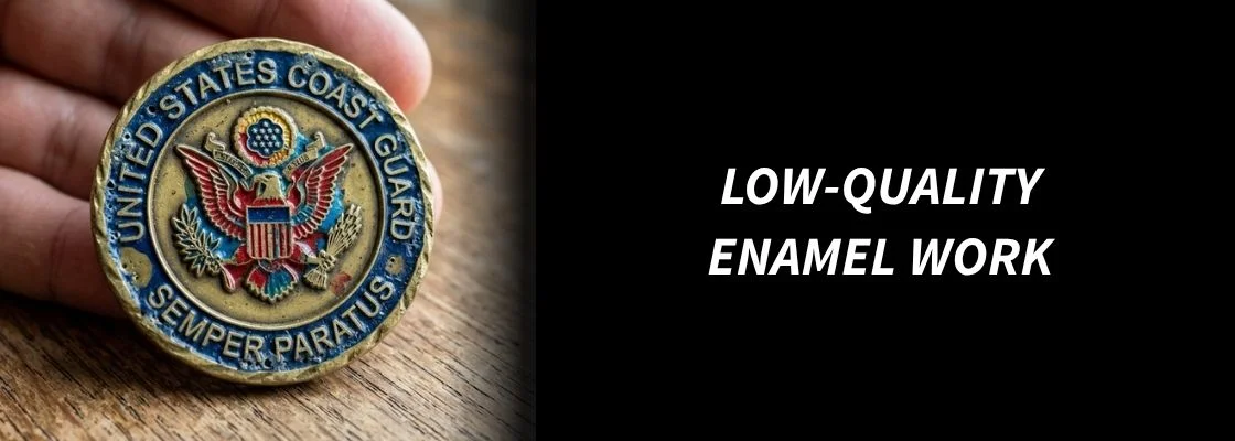 Low-Quality Enamel Work