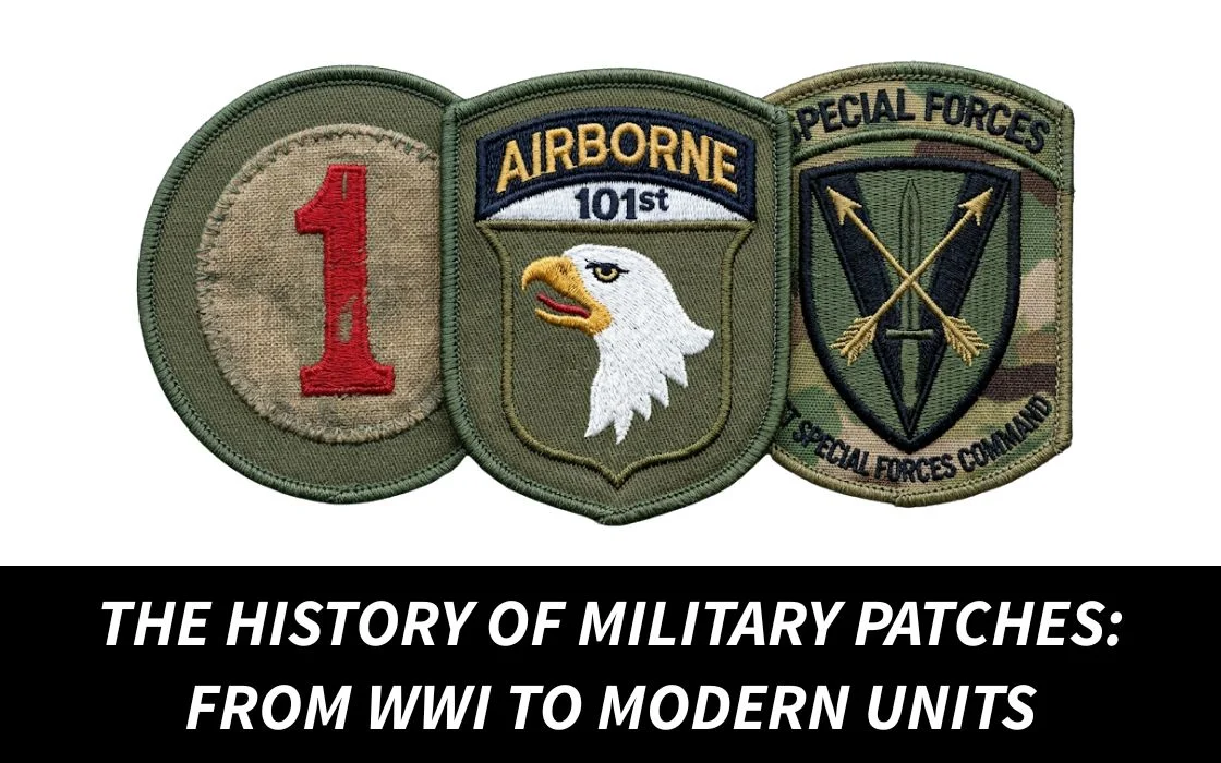 The History of Military Patches_ From WWI to Modern Units