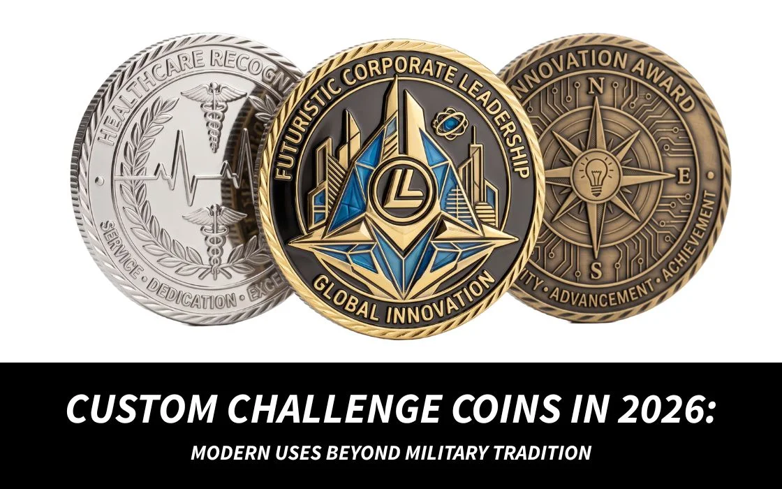 Custom Challenge Coins in 2026_ Modern Uses Beyond Military Tradition