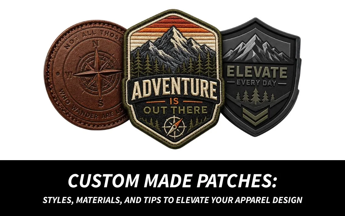 Custom Made Patches_ Styles, Materials, and Tips to Elevate Your Apparel Design