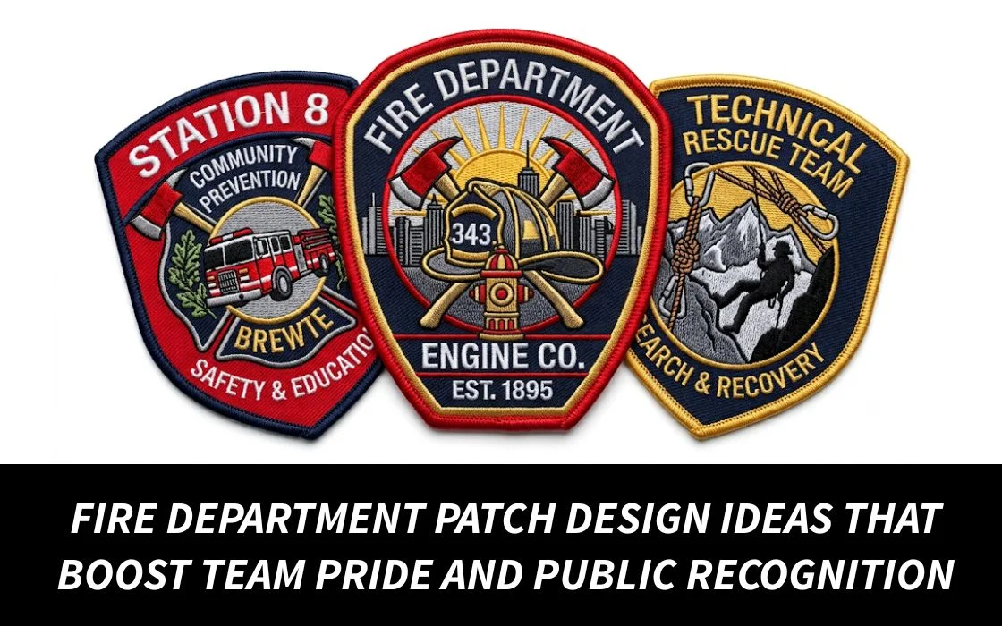 Fire Department Patch Design Ideas That Boost Team Pride and Public Recognition