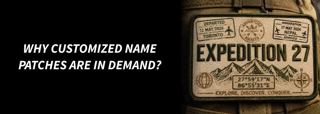 Why Customized Name Patches Are in Demand