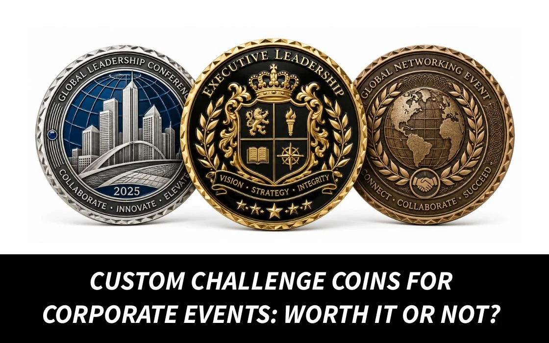 Custom Challenge Coins for Corporate Events_ Worth It or Not