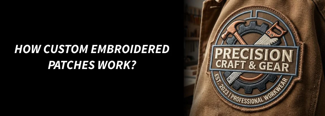 How Custom Embroidered Patches Work
