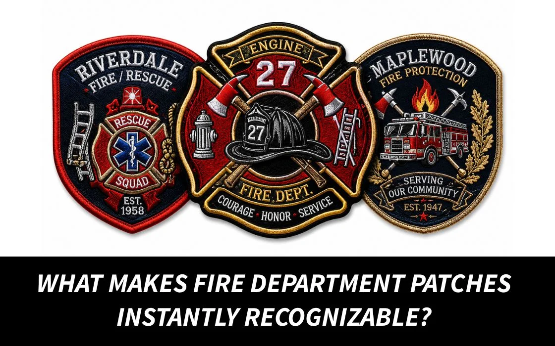 What Makes Fire Department Patches Instantly Recognizable