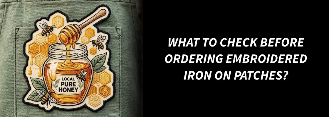 What to Check Before Ordering Embroidered Iron On Patches
