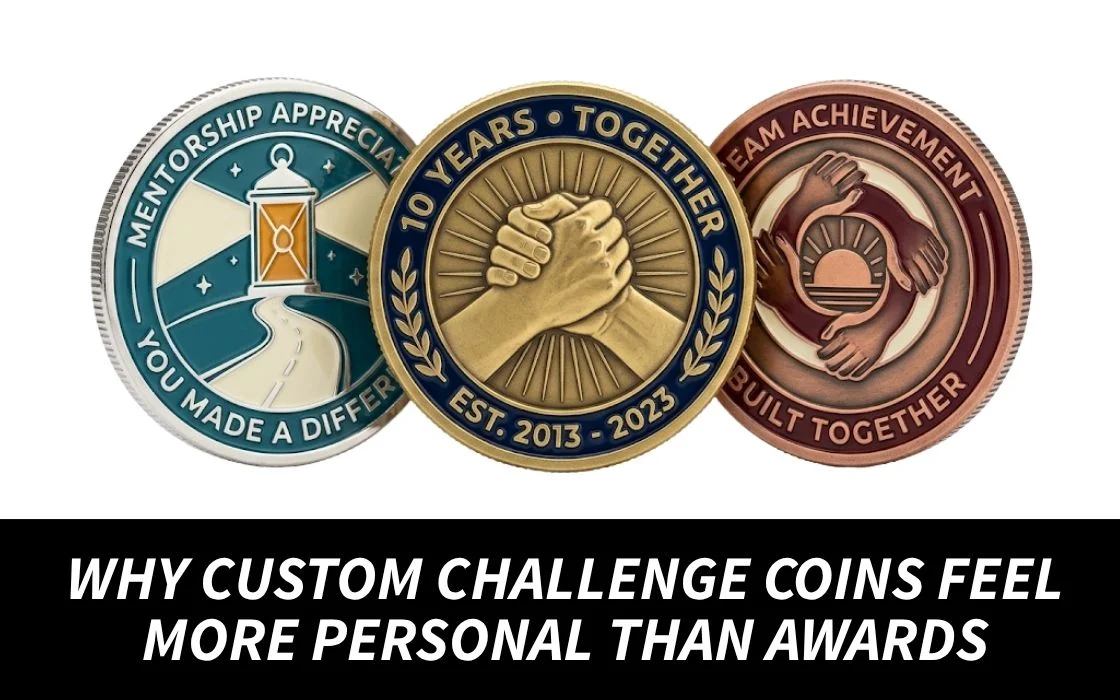 Why Custom Challenge Coins Feel More Personal Than Awards